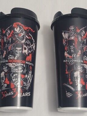 Universal Studios Halloween Horror Nights 30 Years 30 Fears Coke Freestyle Cups